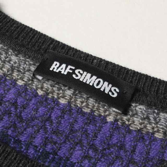 RAF SIMONS ラフシモンズ ニット ノルディック柄 カシミア ウール