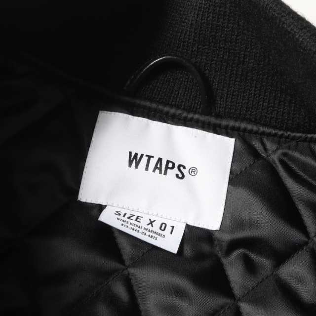 【希少】 WTAPS ダブルタップス メルトンジャケット 初期タグ 刺繍 M