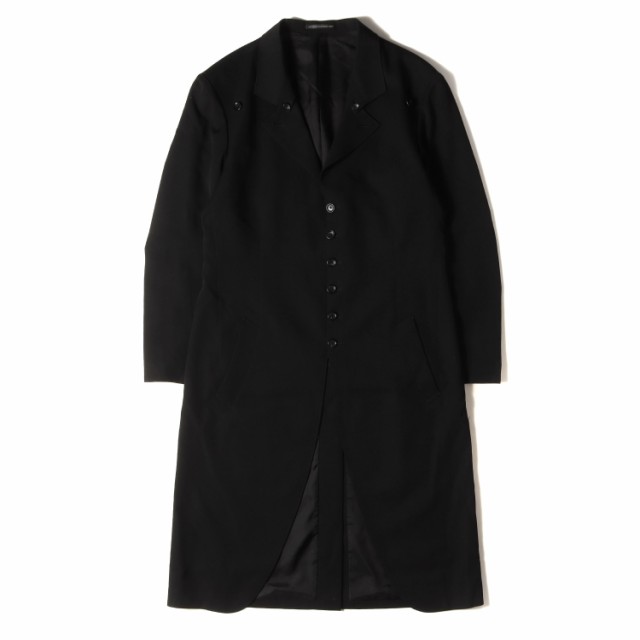 Yohji Yamamoto ヨウジヤマモト コート ウール ブラック