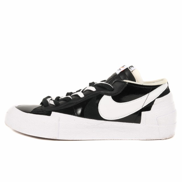 Sacai サカイ NIKE BLAZER LOW SACAI BLACK PATENT DM6443-001 22SS ナイキ ブレザー ロウ  サカイ スニーカー ブラック 黒 サイズ：US11