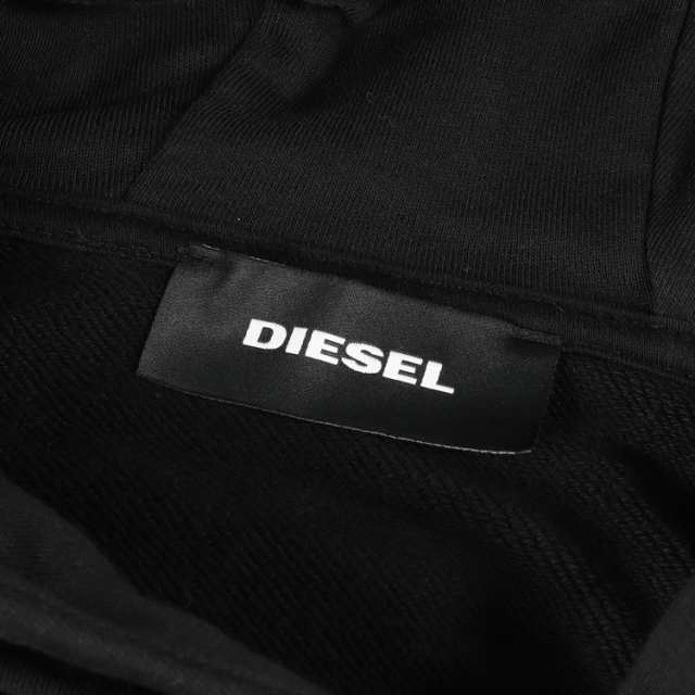 DIESEL ディーゼル パーカー S 黒