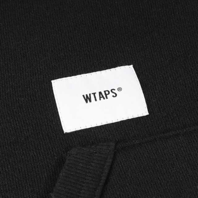 WTAPS ダブルタップス パーカー クロスボーン ジップ スウェットパーカー X3.0 / ZIP HOODY / CTPL 22AW トップス フーディー 裏起毛 ブラック 黒 2 日本製 【メンズ】