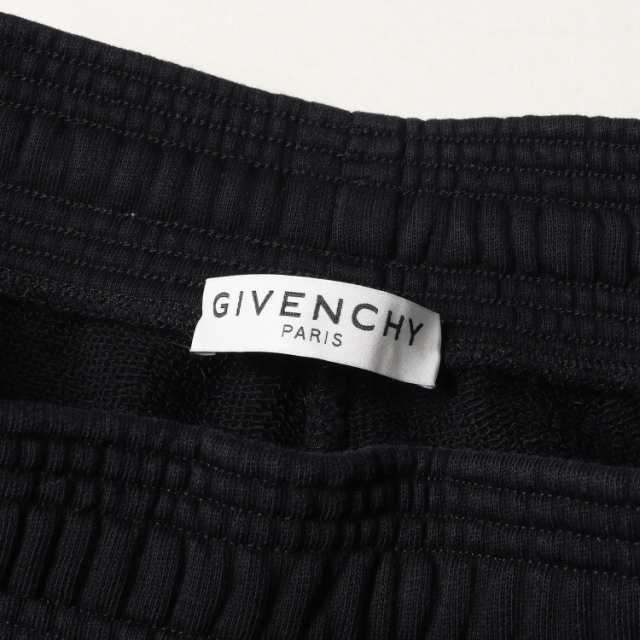 GIVENCHY ジバンシィ パンツ ワッペン付き テーパード スウェットパンツ 21SS ブラック 黒 M ボトムス ズボン  【メンズ】【中古】【美品｜au PAY マーケット