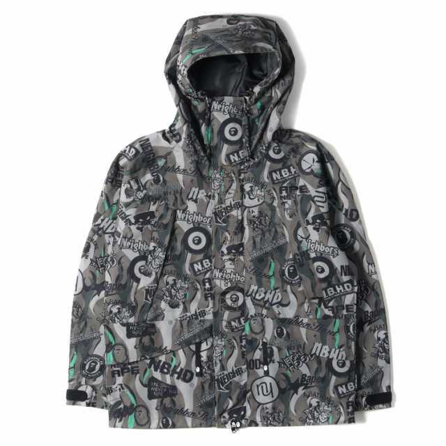 A BATHING APE ア ベイシング エイプ ジャケット NEIGHBORHOOD ネイバーフッド カモフラージュ スノボジャケット  SNOWBOARD JACKET 22AW ｜au PAY マーケット