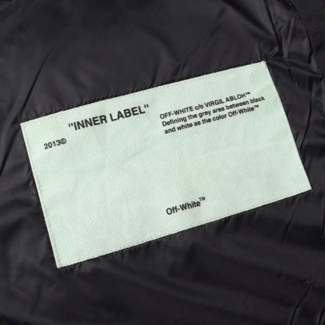 off-white オフホワイト DOWNJACKET ダウンジャケット 黒