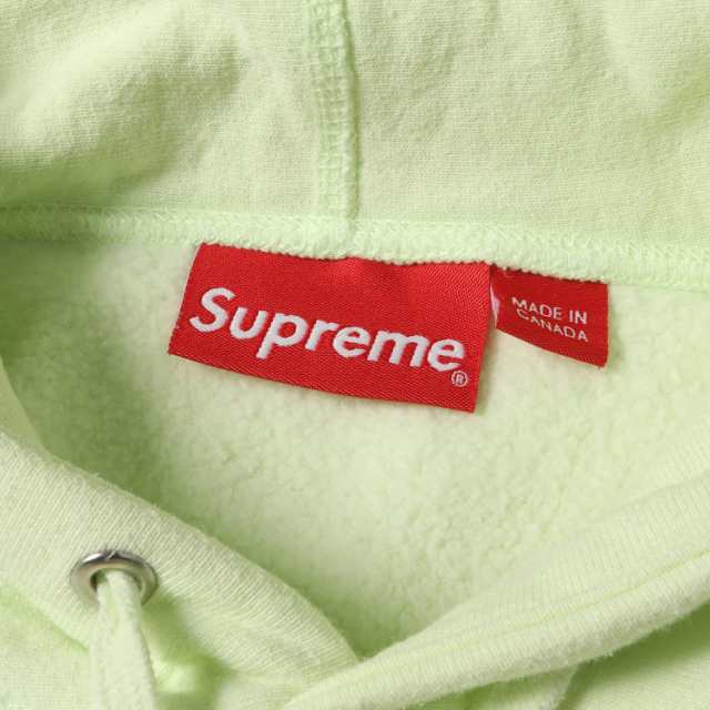 Supreme box logo hoodie シュプリーム パーカー ライム