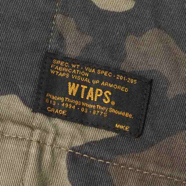 WTAPS ダブルタップス シャツ ウッドランドカモ ミリタリーシャツ HBT ...