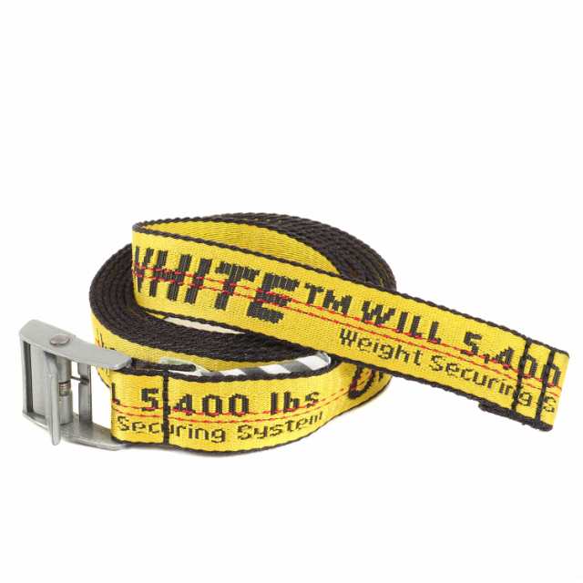 OFF-WHITE オフホワイト ベルト ロゴ インダストリアル ベルト