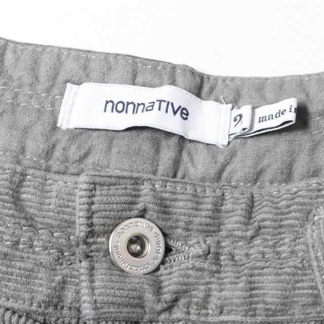 NONNATIVE ノンネイティブ パンツ オーバーダイ加工 5ポケット コーデュロイパンツ DWELLER 5P JEANS 03 COTTON  CORD OVERDYED / NN-P421｜au PAY マーケット