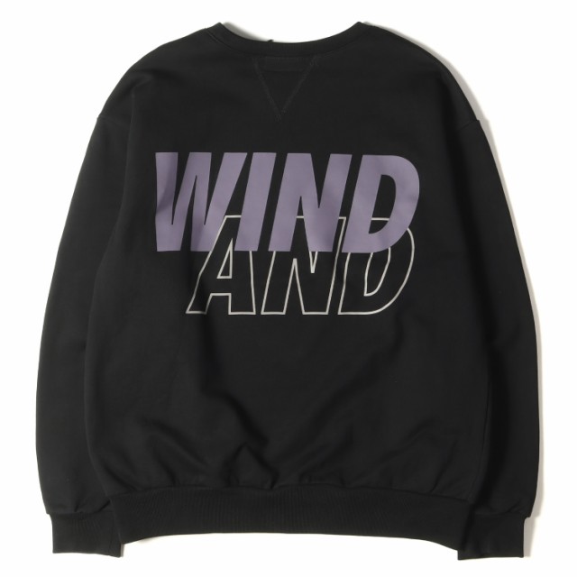 WIND AND SEA ウィンダンシー スウェット ブランドロゴ クルーネック スウェットシャツ SEA Crew Neck 22AW ブラック  ダークバイオレット 黒 L トップス トレーナー 【メンズ】-silversky-lifesciences.com