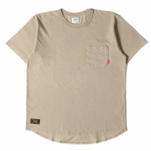 WTAPS ダブルタップス Tシャツ ヘビーウェイト ポケット クルーネックT ...