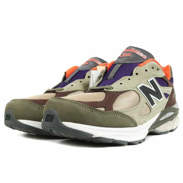 人気色 NEW BALANCE ニューバランス M990 BT3 MADE IN USA 23SS カーキ