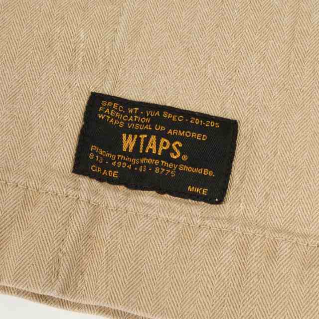 WTAPS ダブルタップス シャツ ヘリンボーン ミリタリーシャツ HBT LS ...