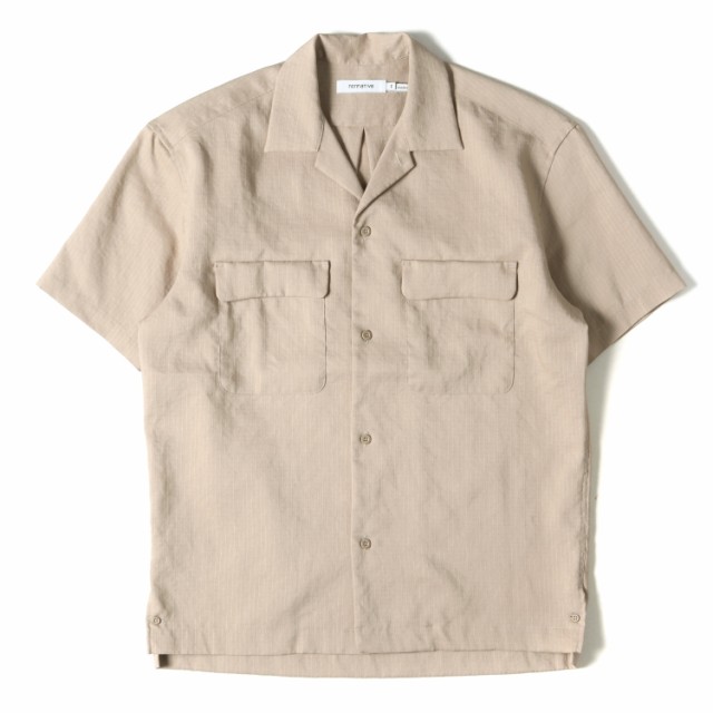 NONNATIVE ノンネイティブ シャツ リップストップ オープンカラー 半袖