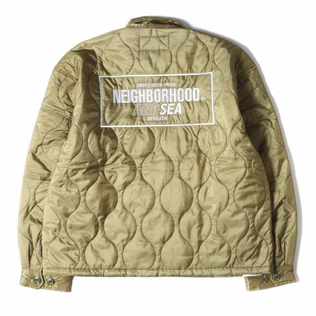 NEIGHBORHOOD ネイバーフッド ジャケット WIND AND SEA ウィンダンシー キルティング スーベニアジャケット SOUVENIR  JACKET 23SS オリー｜au PAY マーケット