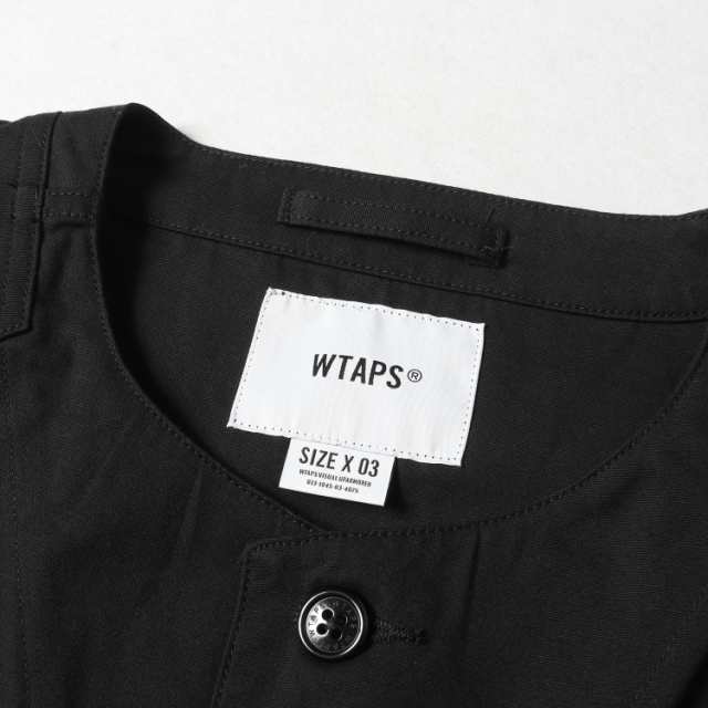 WTAPS ダブルタップス ジャケット ノーカラー ミリタリー シャツ