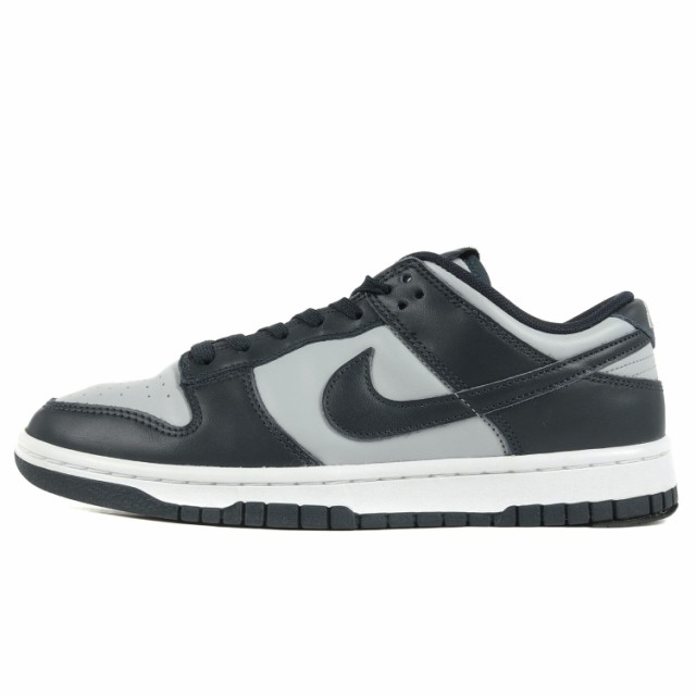 NIKE ナイキ DUNK LOW RETRO CHAMPIONSHIP GREY (DD1391-003) ダンク ロー レトロ チャンピオンシップグレー ウルフグレー ダークオブジディアン サイズ：US8 26.0cm スニーカー 【メンズ】【美品】