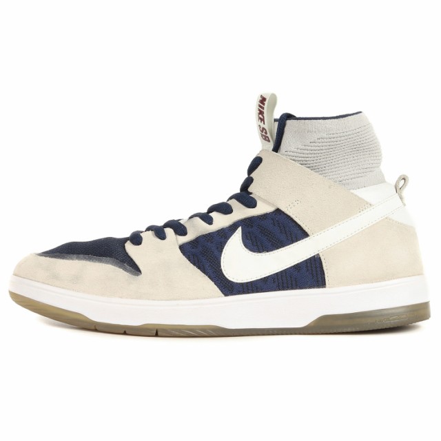 NIKE ナイキ スニーカー サイズ:29.0cm SB ZOOM DUNK HIGH ELITE 917567-114 セイル バイナリーブルー  US11 ハイカット シューズ ブラン｜au PAY マーケット