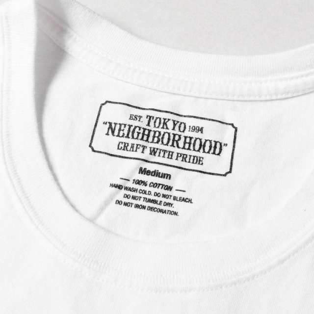 NEIGHBORHOOD ネイバーフッド Tシャツ サイズ:M ブランドロゴ クルー