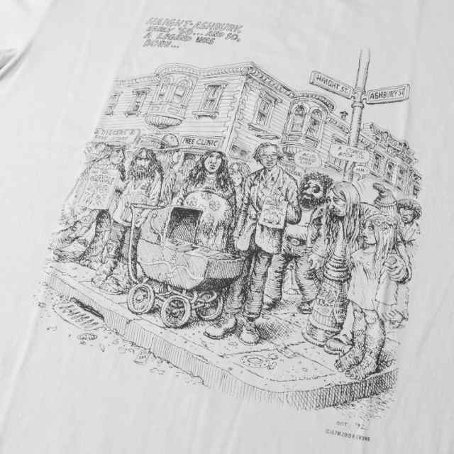 COOTIE クーティー Tシャツ サイズ:L 19SS Robert Crumb イラスト