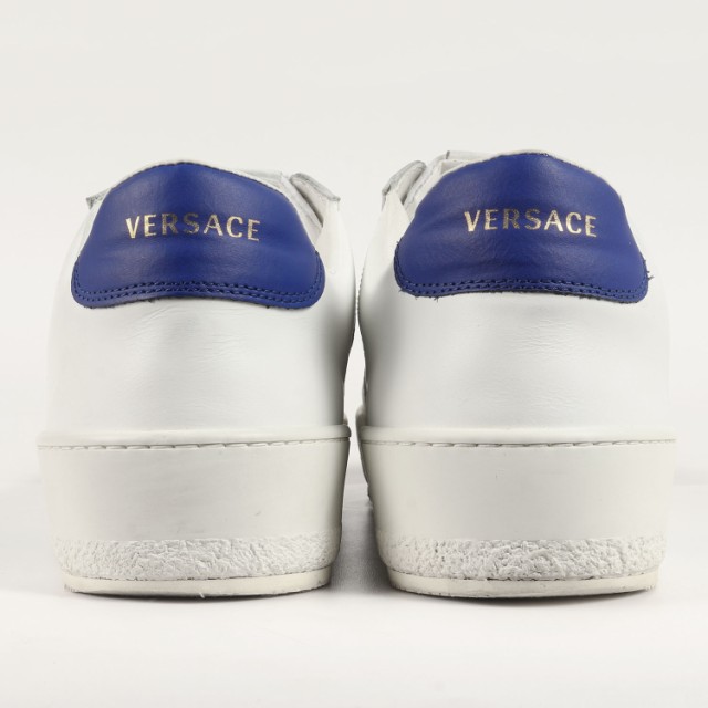 VERSACE ヴェルサーチ メデューサプリントレザーローカットスニーカー ホワイト