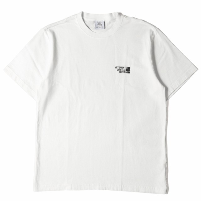 値下げ‼️vetements LOGO LIMITED EDITION TEE-