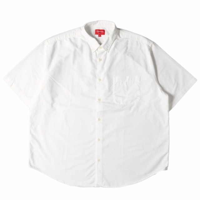 シュプリーム  23SS  Loose Fit S/S Oxford Shirt ルーズフィットオクスフォード半袖シャツ メンズ L