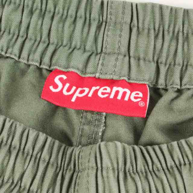 Supreme シュプリーム パンツ サイズ:S ツイル ミリタリー イージーショーツ Military Twill Short 20AW ハーフ  ショート オリーブ ボト｜au PAY マーケット