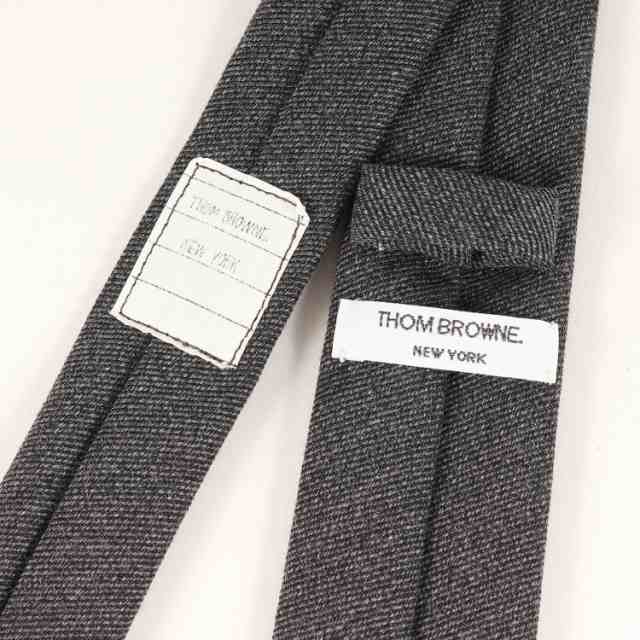 THOM BROWNE トムブラウン トリコロール テープ ウール プレーン ...