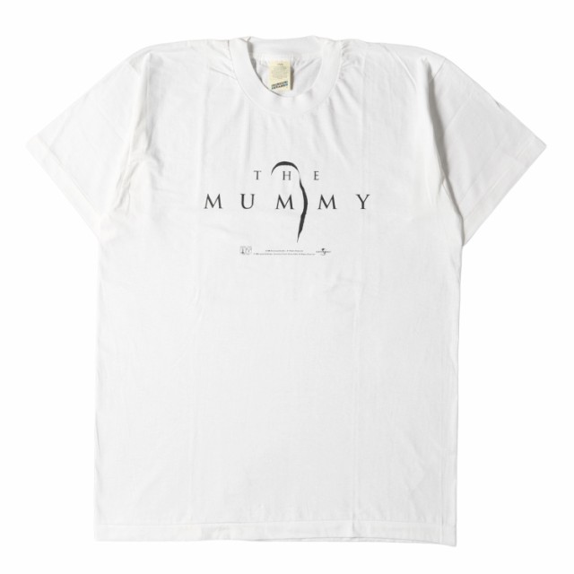 U.S.VINTAGE U.S. ヴィンテージ Tシャツ サイズ:L 90s 映画 THE MUMMY ハムナプトラ/失われた砂漠の都 クルーネック Tシャツ デッドストック ホワイト 白 オフィシャルアイテム SCREEN STARS 【メンズ】