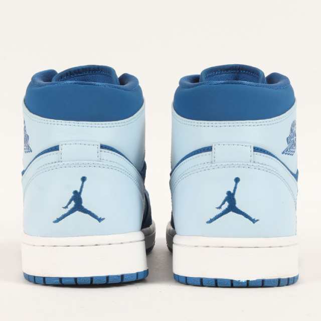 NIKE ナイキ サイズ:28.0cm AIR JORDAN 1 RETRO MID TEAM ROYAL ICE BLUE-WHITE (554724- 400) エア ジョーダン1 ミッド ロイヤル アイスブルー ホワイト US10 ミドルカット スニーカー 靴 【メンズ】