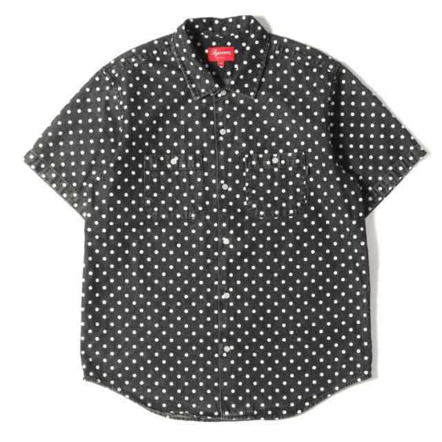 supreme  polka dot denim shirt  Mサイズメンズ