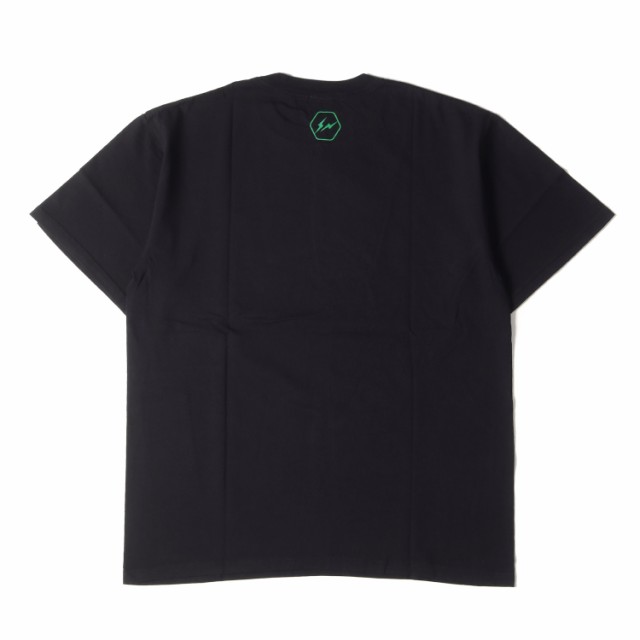 fragment design フラグメント デザイン Tシャツ サイズ:M T19 もろ・ただし ピスト イラスト クルーネック Tシャツ 00s  ブラック 黒 ト｜au PAY マーケット