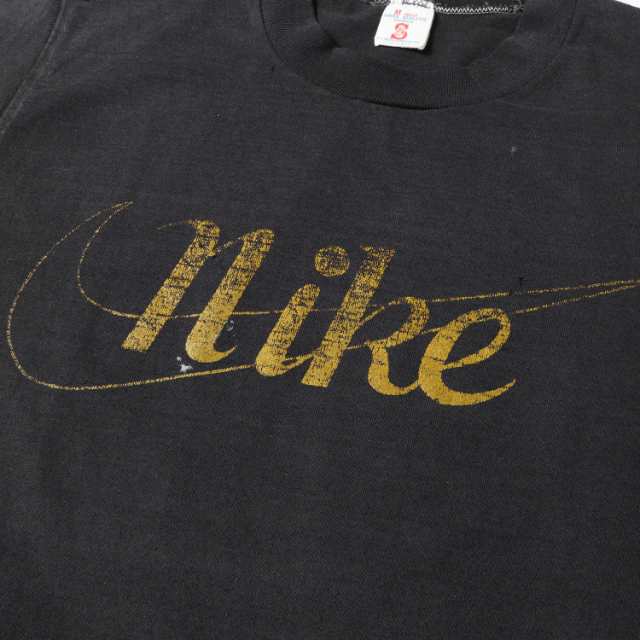 NIKE ナイキ Tシャツ サイズ:M 社外タグ 筆記体ロゴ クルーネック T