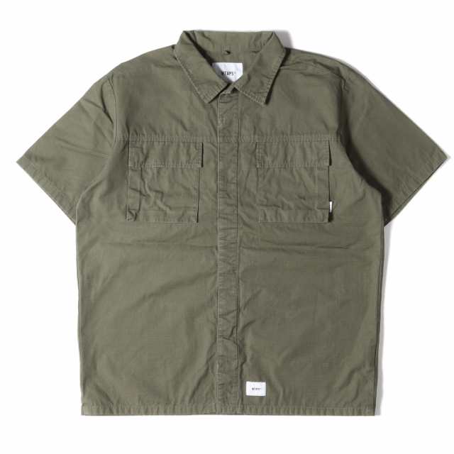 WTAPS ダブルタップス カジュアルシャツ XL カーキ