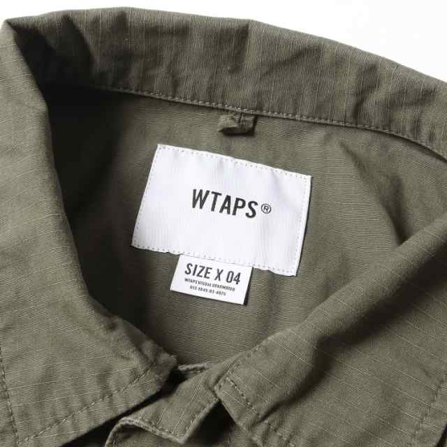 WTAPS ダブルタップス シャツ サイズ:XL 21SS リップストップ