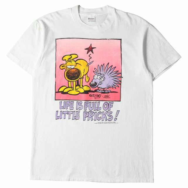 90s Grimmy キャラクター クルーネック Tシャツ デッドストック