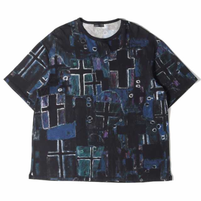 LAD MUSICIAN ラッドミュージシャン Tシャツ サイズ:44 20SS クロス グラフィック プリント クルーネック 半袖 ビッグ Tシャツ  CROSS BIG｜au PAY マーケット