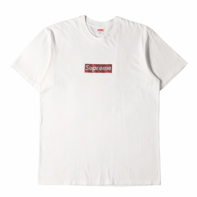 Supreme シュプリーム Tシャツ サイズ:L 25周年記念 スワロフスキー