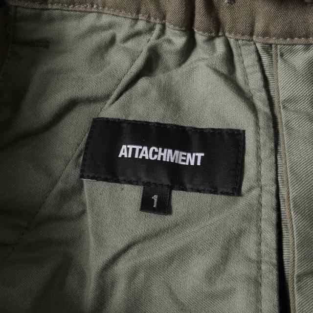 ATTACHMENT アタッチメント パンツ サイズ:1 20AW Ta/Pe ダブル