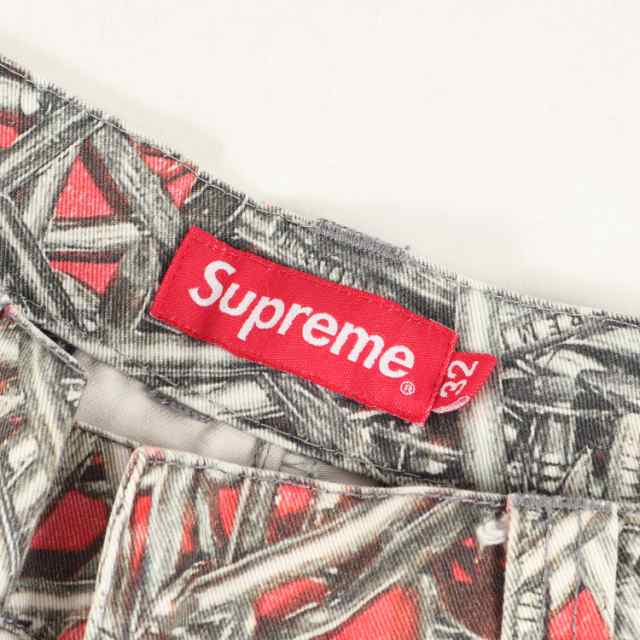 Supreme シュプリーム パンツ サイズ:32 20SS 釘柄 切りっぱなし 