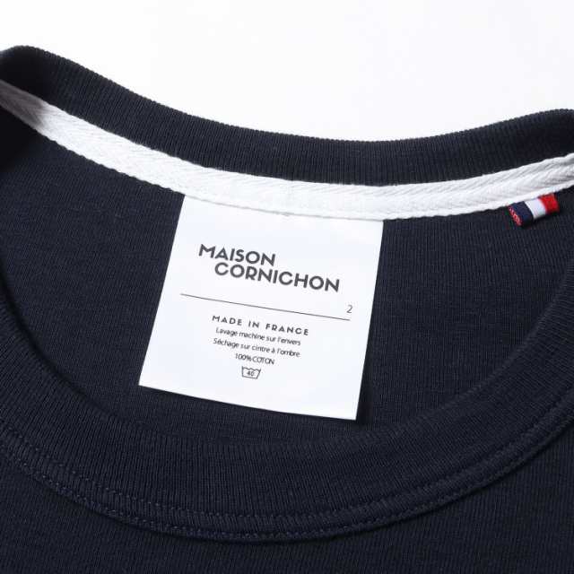 メゾン コルニション MAISON CORNICHON コットン 半袖 クルーネック Ｔシャツ【サイズ4】【メンズ】