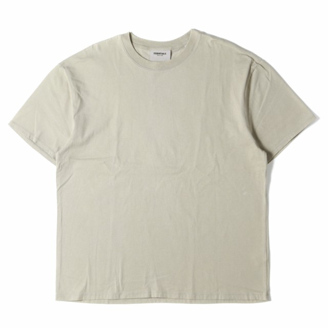 ESSENTIALS エッセンシャルズ ロゴ ラバーバッチ モックネック 長袖Ｔシャツ 黒 サイズM 正規品 / B4445