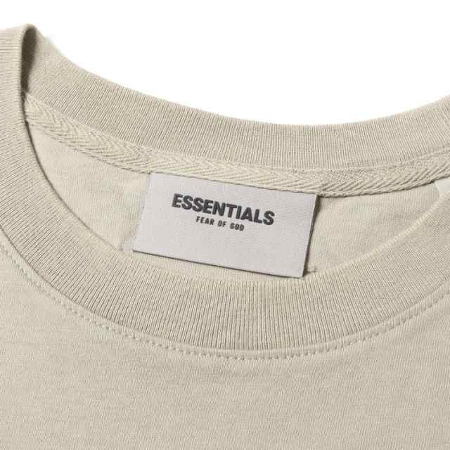 ESSENTIALS エッセンシャルズ ロゴ ラバーバッチ モックネック 長袖Ｔシャツ 黒 サイズM 正規品 / B4445