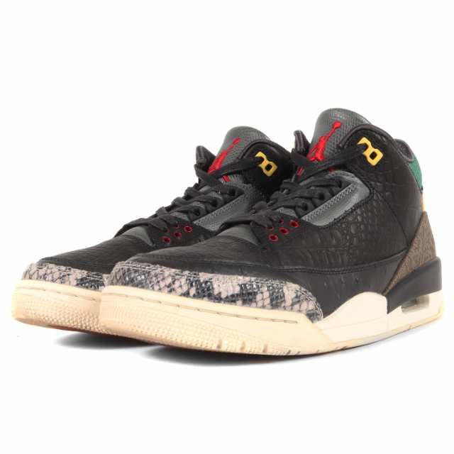 NIKE ナイキ スニーカー サイズ:26.5cm AIR JORDAN 3 RETRO SE Animal