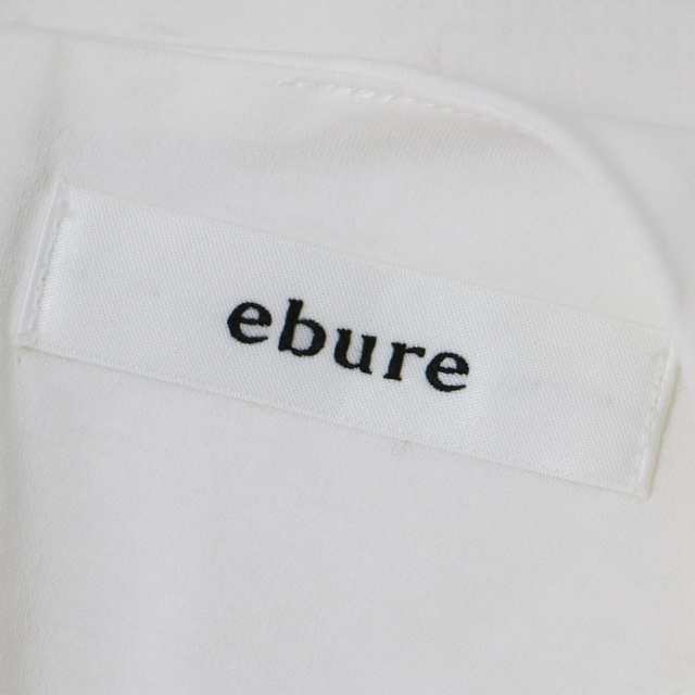 ebure エブール カットソー Tシャツ プルオーバー トップス ホワイト