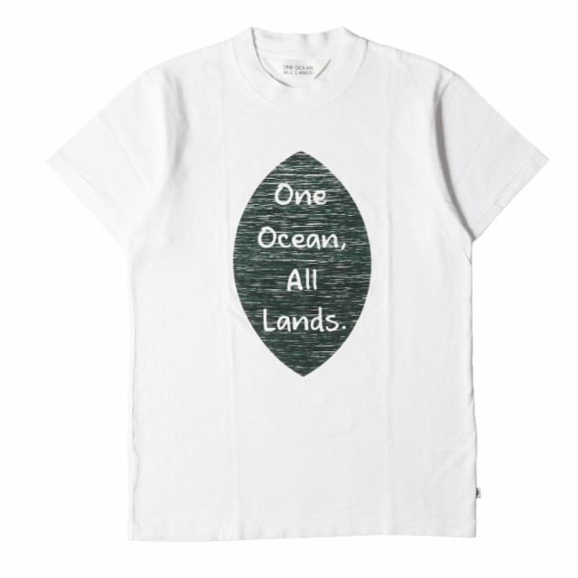 nanamica ナナミカ Tシャツ サイズ:S One Ocean All Lands プリント