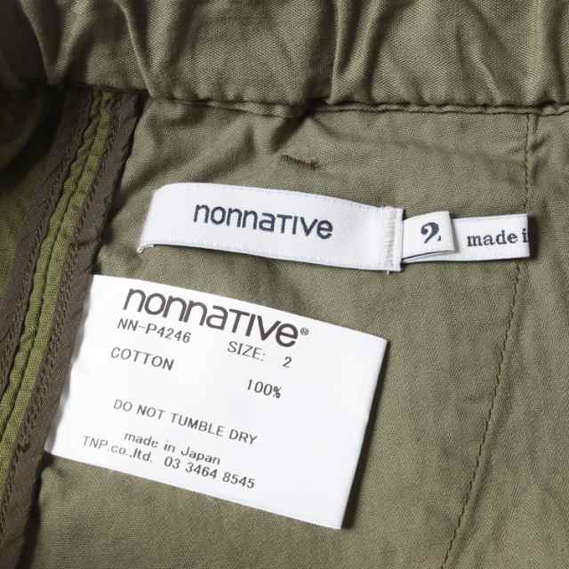 NONNATIVE ノンネイティブ パンツ サイズ:2 22W/23S リップストップ 2