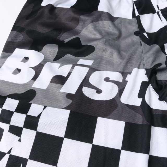 F.C.Real Bristol エフシーレアルブリストル パンツ サイズ:XL マルチパターン ゲーム ショーツ MULTI PATTERN  SHORTS 19SS ブラック 黒 ｜au PAY マーケット