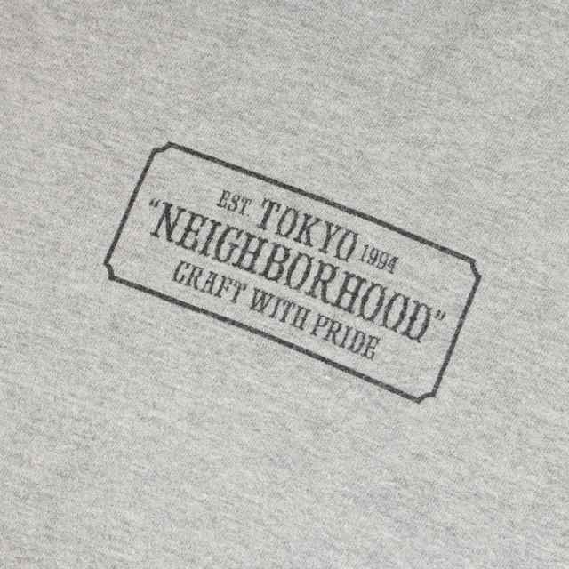 NEIGHBORHOOD ネイバーフッド Tシャツ サイズ:L タグ ロゴ クルー